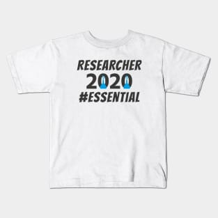 Scientist Researcher Hashtag Essential 2020 Kids T-Shirt